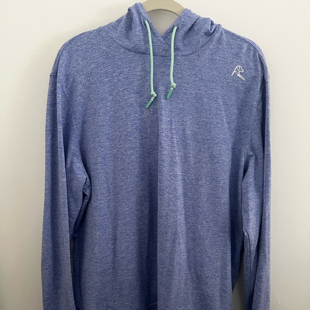 Rhoback Men’s Large Hoodie - Light Blue